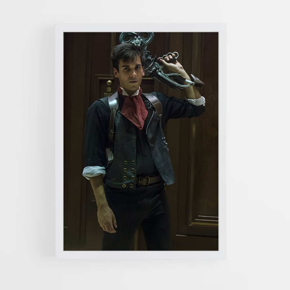 Poster Booker dewitt – affiche Bioshock (vue 3)